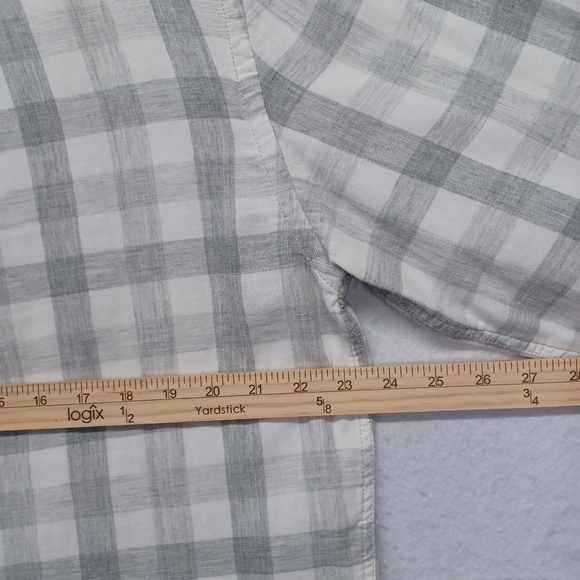 Grayers Long Sleeve Button Up Check plaid Shirt Men's Sz XL . - Picture 7 of 8
